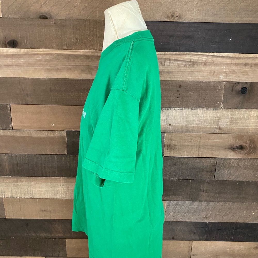 Nike athletic department green Spellout shirt - Picture 3 of 6